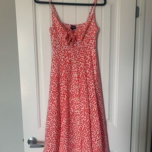 Red Midi Dress